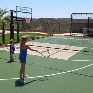 Backyard Basketball Court Flooring Tiles PP Interlocking Sports Floor for Outdoor Sport Court
