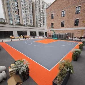 Backyard Basketball Court PP Interlocking Floor Tiles for Outdoor Garden Sports Space Upgrade Solution