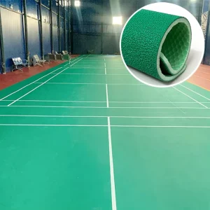 Badminton Court Floor Mat PVC Sport Indoor Rubber Basketball Wood Flooring Gym Soundproof Plastic Prices