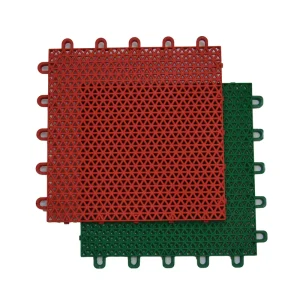 Badminton Court Floor with Line Sport Material Outdoor Synthetic Flooring