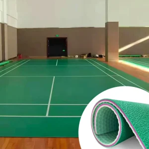 Badminton Court Indoor for Gym Sports Floor Vinyl Floor Customized Sports Flooring for Badminton Pickleball