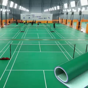 Badminton Court Mat With Ce Bwf Iso Badminton Court