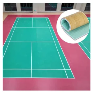 Badminton Pitch Roll Multi Color Combination Dance Studio Alternative Wood Texture Resilient