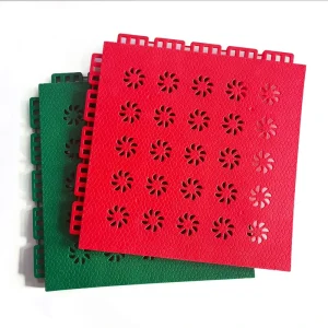 Badminton Tennis Court Flooring Tiles Outdoor Sports Artificial Grass for Basketball Courts