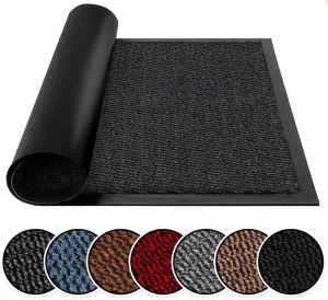 Barrier Mat Non Slip Door Rubber Floor Mats Kitchen Rugs Washable Light Weight Rubber Multi Color And Sizes Heavy Duty Carpet