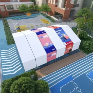 Basketball Arena Cover Outdoor Sports Tent Clear Span Supplier