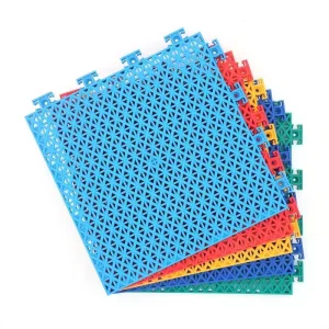 Basketball Court Assembly Waterproof Suspended Portable Factory PP Plastic Outdoor Sports Flooring