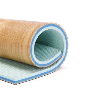 Basketball Court Flooring Indoor Gymnasium PVC Non Slip Matte Finish Multilayer Composite Structure 3mm Thick