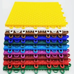 Basketball Court Flooring Outdoor Interlocking PP Tiles with Shock Absorption and Anti fatigue for Sports Field