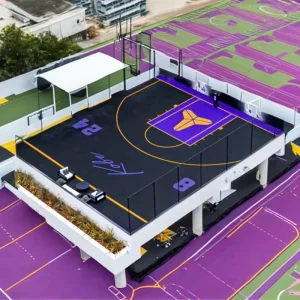 Basketball Court Flooring for Indoor and Outdoor Use