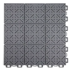 Basketball Court Modular PP Interlocking Sports Flooring Tiles
