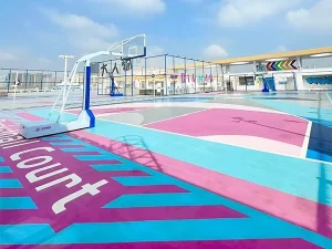 Basketball Court Polyaspartic Polyurea Coating Tennis Court Flooring Running Track Surface Playground Elastic Waterproof System