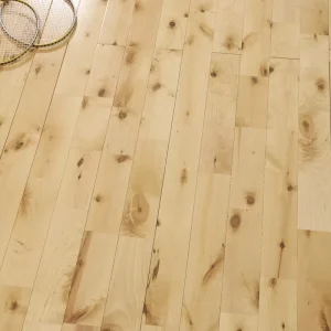 Basketball Court Sports Flooring Maple Solid Wood T&G Indoor Sports Venue Use Shock Absorption Wood Sports Flooring
