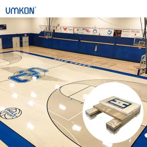 Basketball Court Sports Flooring Maple Solid WoodIndoor Sports Venue Use Shock Absorption Wood Sports Flooring