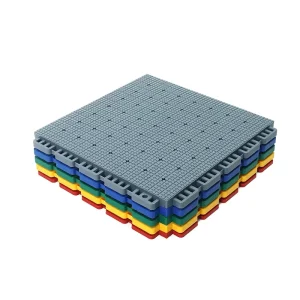 Durable Interlocking Sports Tiles for Outdoor Basketball Courts