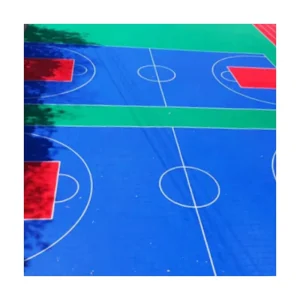 Basketball Pickleball Tennis Court Interlocking Floor Tiles TPE Material Portable Sports Flooring