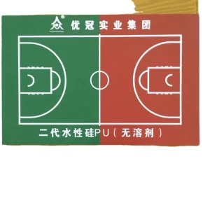Basketball Sport Court Flooring Material Acrylic Tennis Court Silicon Pu Flooring