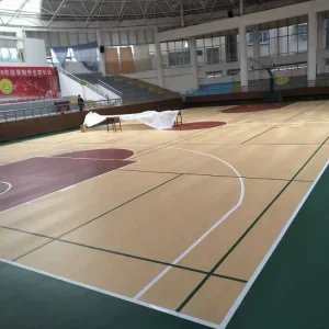 Basketball Sports Court Flooring with Factory Direct Supply the Materials