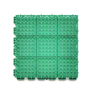 Basketball Volleyball Badminton Court Sports Flooring Tile Shock Resistant Interlocking Outdoor Supermarket PP Plastic