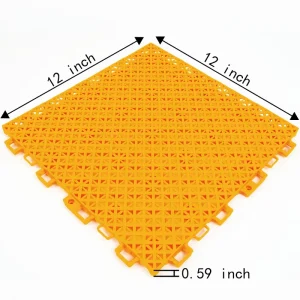 Basketball Volleyball Tennis Court Modular Flooring Interlocking Anti-Slip Eco-Friendly PP Tiles Outdoor