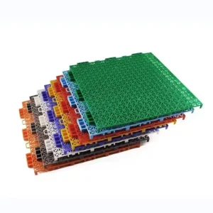 Basketball court outdoor sports floor PP plastic interlocking waterproof wear resistant elastic floor