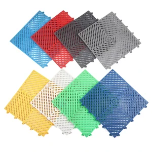 Bathroom Mosaic Non-Slip Shower Mat Thickened PVC Square Foot Mat for Toilets and Pools Waterproof Pad