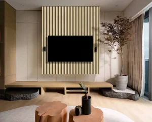 Beige Akustik Panel Makinalar Custom Graphic Design Solution for Acoustic Panels in the Philippines