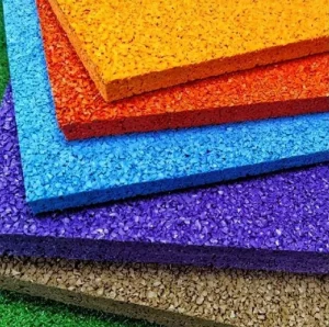 Best Red EPDM Granules for Athletic Running Track Rubber Material for Soccer and Playground Surfacing