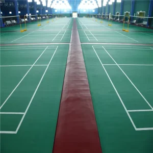 Best Selling Safe Indoor Badminton Court PVC Sports Floor for Futsal Court From China