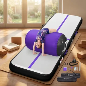 Big Long Inflatable Tumbling Air Track Roller Set Gymnastics Floor China Factory