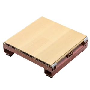 Biomass Sports Flooring Tiles for Basketball Courts Hardwood Flooring System