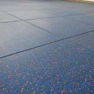 Black EPDM Gym Rubber Flooring Mat Shock Absorbing Indoor Rubber Floor Mats Safety Rubber Floor Mats