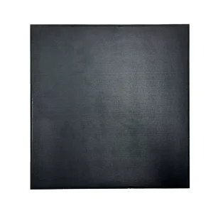 Black High Density EPDM Durable Anti-Slip Gym Flooring 1mx1mx20mm Sport Rubber Tiles for Fitness