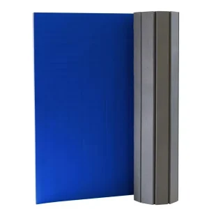 Blue 4cm Thick XPE PVC Surface Judo Taekwondo Karate MMA Wrestling Grappling Training Roll Mats for Gym
