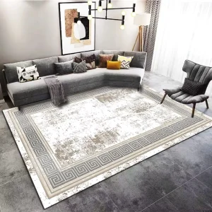 Breathable Easy-to-Clean Living Room Carpet Rug Mat for Allergy Sufferers