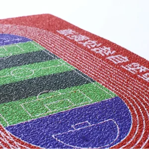 Breathable Plastic Sports Flooring Track with Good Drainage for Indoor/Outdoor Multi-Sport Use