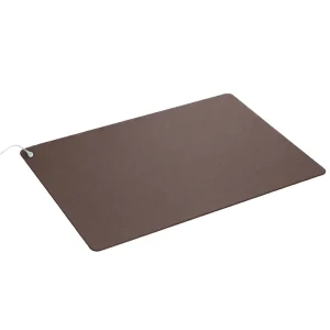 Brown 1mm Ultra-Thin Conductive Grounding Mat Anti-Static Earthing Pad for Desk, Floor and Office