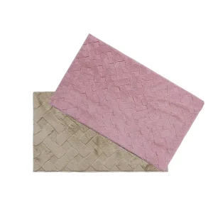 Brown Absorbent Anti-Slip Bathroom Floor Mat
