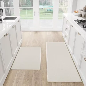 Bulk Order Absorbent Rubber-Backed Polyester Chenille Non-Slip Kitchen Runner Rug for Kitchen Office and Home