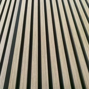 Bulk Order Akupanel Wooden Slat Acoustic Panel Multiple Veneer Colors Custom Size From Chinese Factory