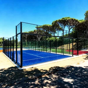 Bulk Padel Playground With Monofilament Turf Shock Absorption Residential Area
