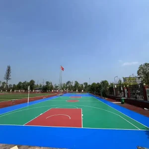 Bulk Silicone PU Indoor Flooring Coating for Sports Courts Renovation Fireproof High Density Construction Material Factory