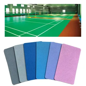 Bulk Supply PVC Plastic Sports Flooring Vinyl Roll Basketball Court Eco Friendly Shock Absorption High Density