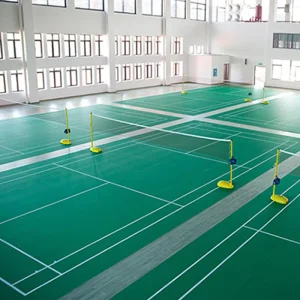 Bwf Approved Badminton Court Mat Professional Indoor Sport Flooring Manufacturers