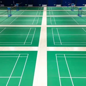 CE Approved PVC Vinyl Flooring Roll for Basketball Court Badminton Pickleball Court and Tennis Court Floor
