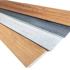 CE Certified 1220x184mm Decorative Textured Vinyl Stone Plastic Composite Flooring for Hotel