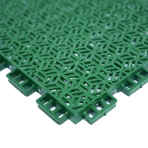 CE-Certified 1m*1m Interlocking PP Plastic Flooring Tiles for Outdoor Sports Court