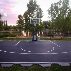 CE Standard Prefabricated Flooring for Basketball Court 5 year Warranty
