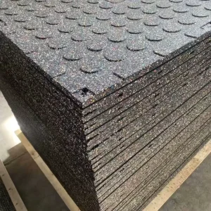 CM-SK 3 Shock Absorbent Rubber Gym Mats Non-Slip Waterproof Eco-Friendly Noise Insulating Heavy Duty Flooring