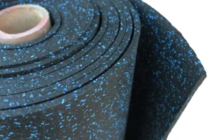 China Eco Friendly Anti Slip Rubber Flooring Roll for Fitness Center or Gym